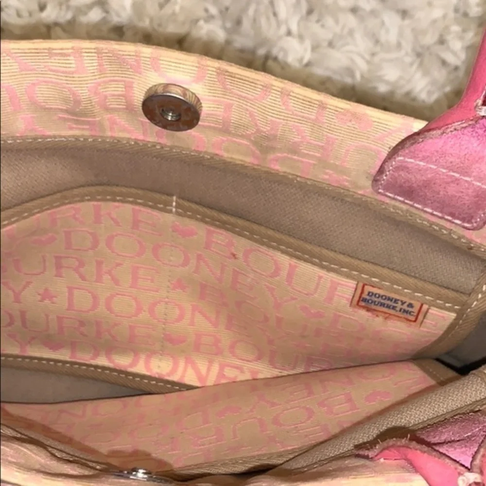 Dooney & Bourke Canvas Tulip Tassel Tote